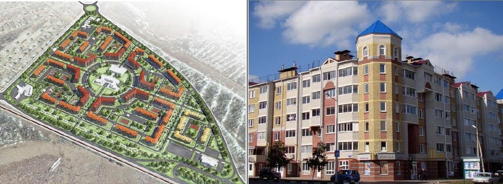комплексная застройка 17-микрарайона в г. Югорск